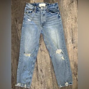 Mother Superior (27) Tomcat straight leg ankle + button fly wash: Confession